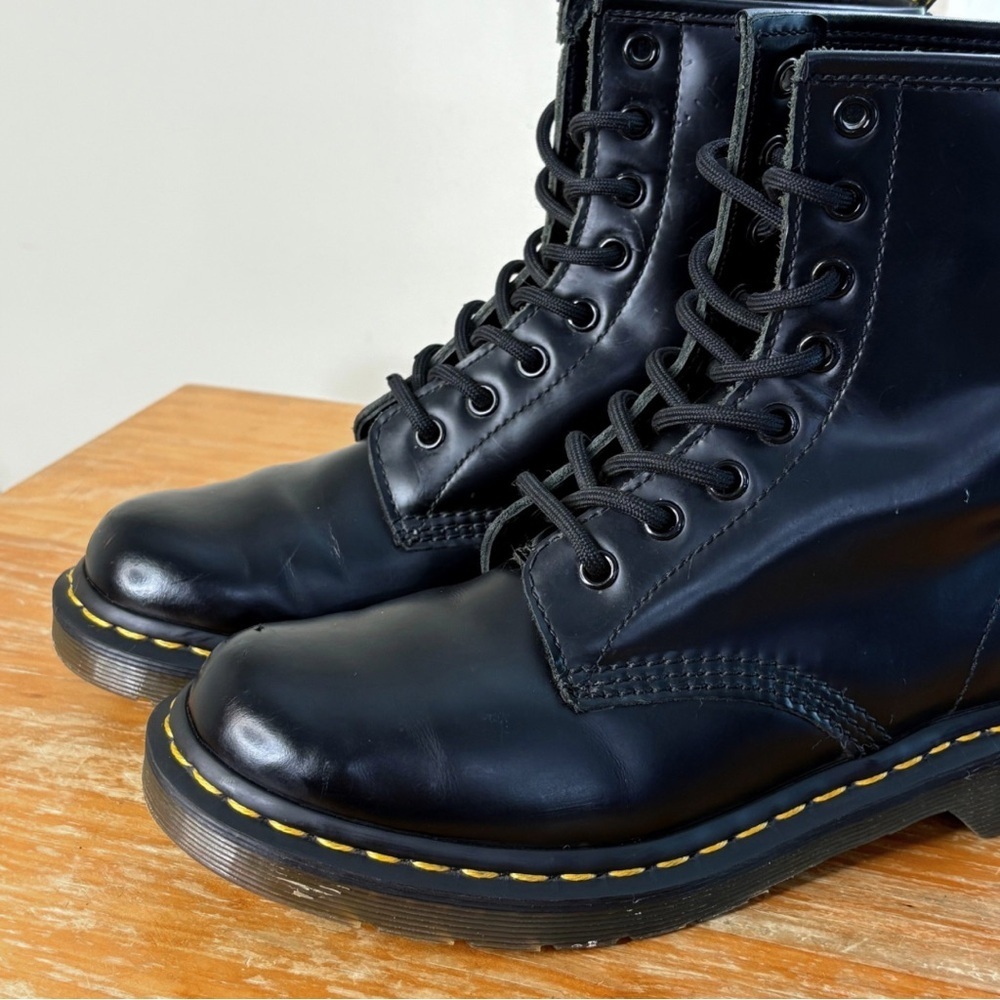 Dr. Martens 1460 Narrow Smooth Leather Women’s Boots - Picture 9 of 16